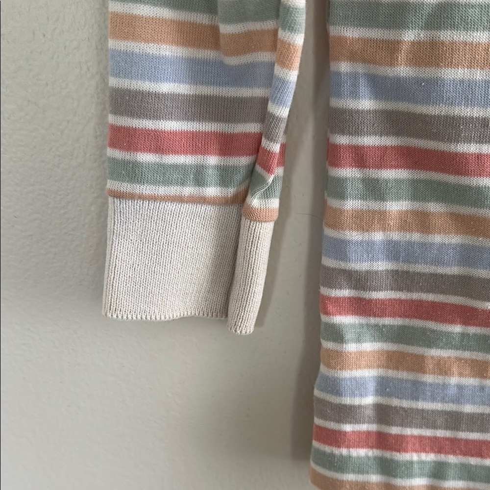 VINTAGE Lacoste Kids Striped Polo Shirt - Multicolor - Picture 4 of 6